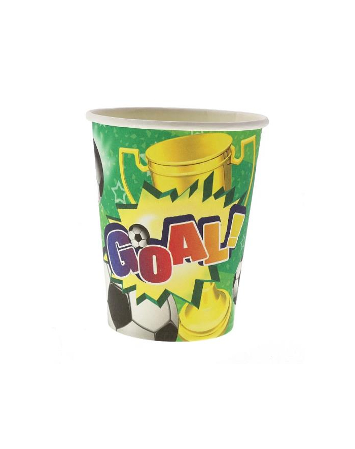 Kubeczki papierowe "Piłka", 270 ml/6 szt. PF-KPIL główny