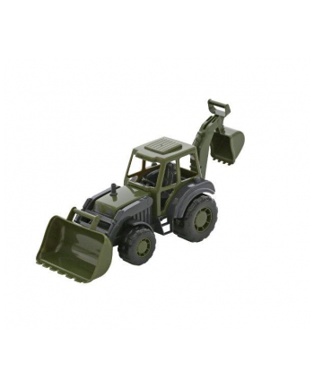 Polesie 49285 Traktor-koparka wojskowy w siatce