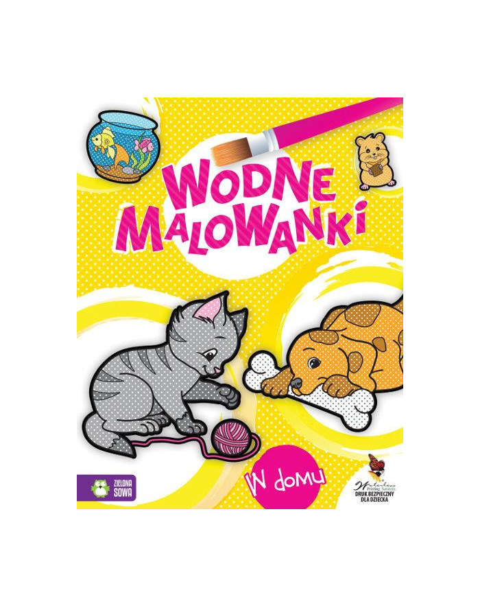 Książ. Wodne malowanki. W domu. ZIELONA SOWA główny