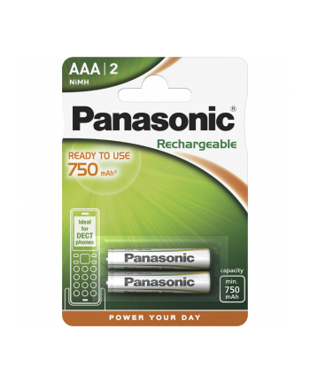 Akumulator Panasonic AAA P03E/2BC750 Evolta 750mAh p2 AWA PW