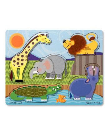 MELISSA Puzzle Touch and Feel Zwierzęta ZOO 14328
