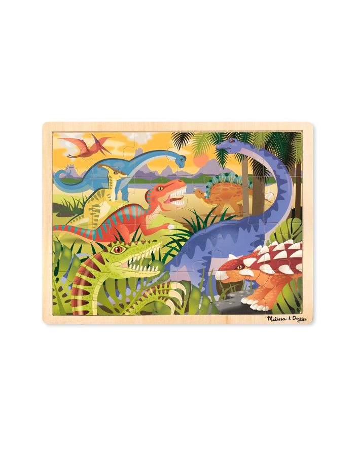 MELISSA Dinosaur Jigsaw 24pc 19066 główny