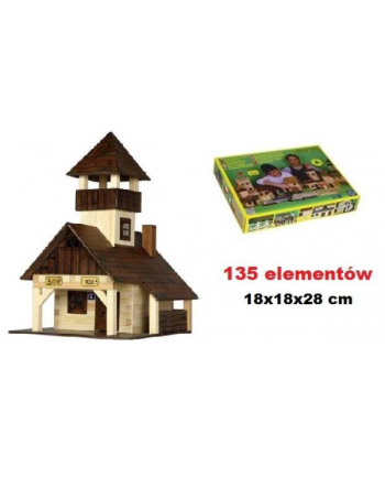 PROMO Chata turystyczna drewniana do sklejania nr.40 w pud.