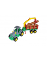 Polesie 45041 "Siłacz" traktor z naczepą do przewozu dłużycy w siatce - nr 1