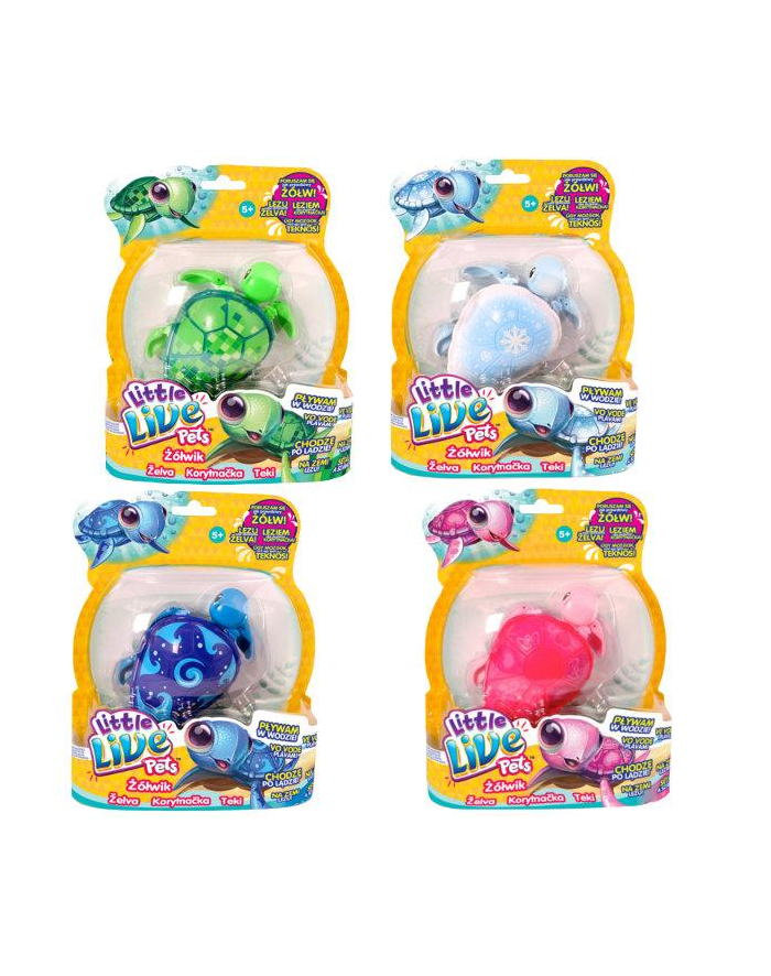 Little Live Pets 28041 Interaktywny żółwik. COBI główny