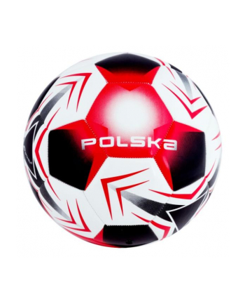 Piłka nożna biało czerwona E2016 POLSKA 837373 SPOKEY