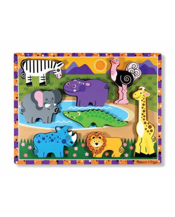 MELISSA Puzzle drewniane Safari 13722