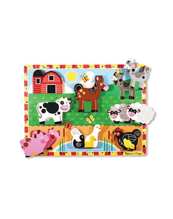 MELISSA Puzzle drewniane Farma 13723 główny