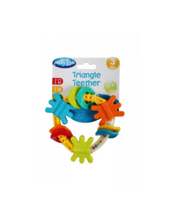 Playgro 4184209 Gryzak aktywny trójkąt blister