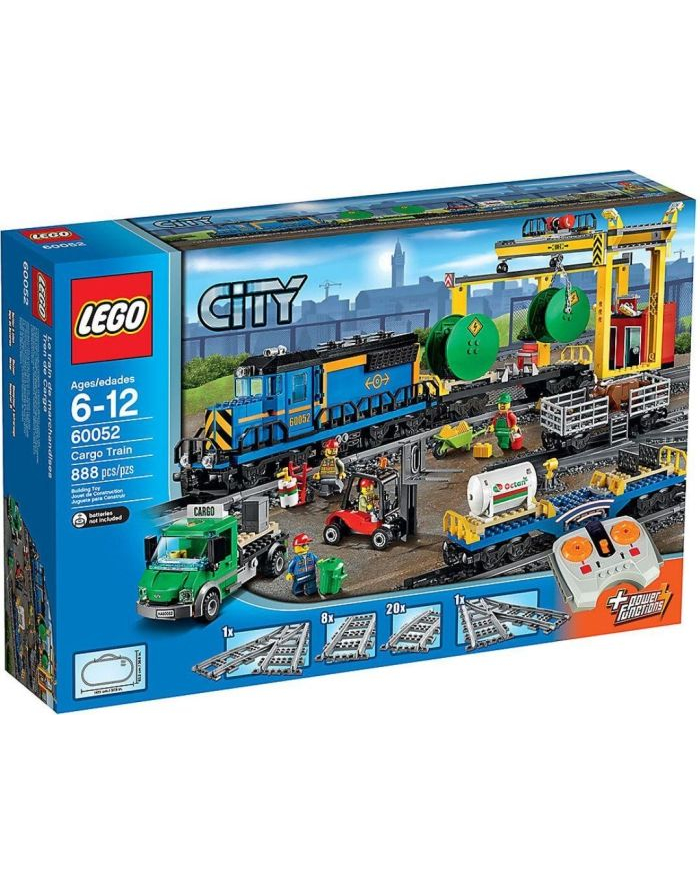LEGO 60052 CITY Pociąg towarowy p2 główny