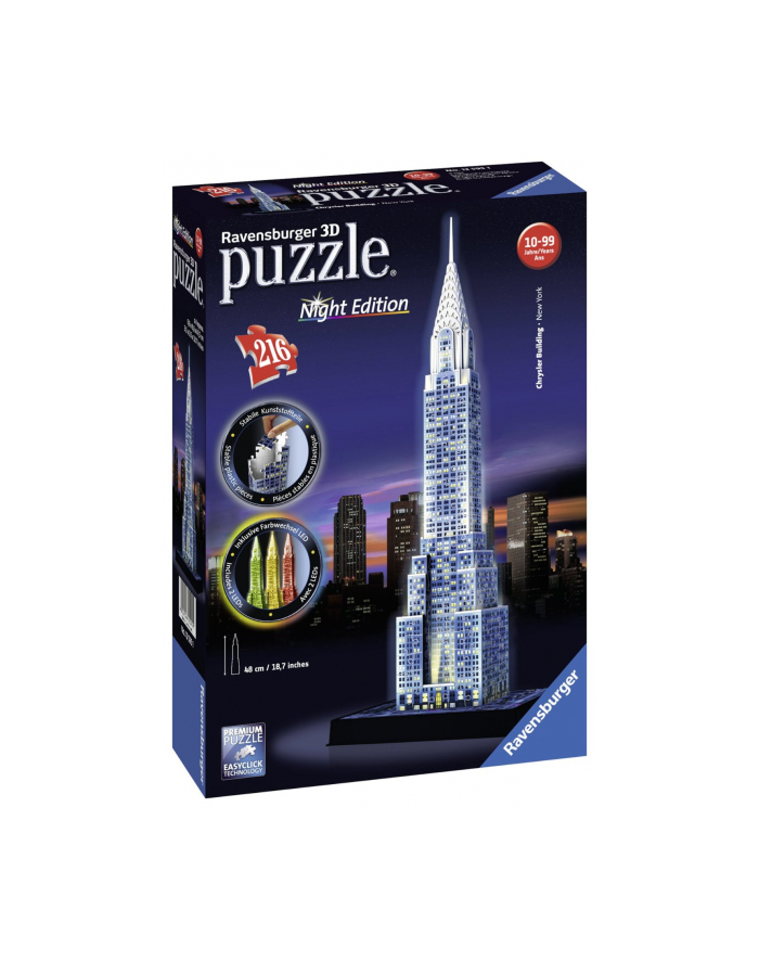 Puzzle 3D Chrysler Building Night Edition 125951 RAVENSBURGER główny