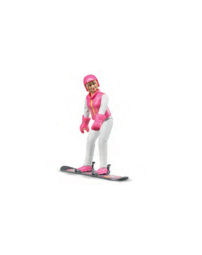 Figurka kobiety na snowboardzie 60420 BRUDER główny