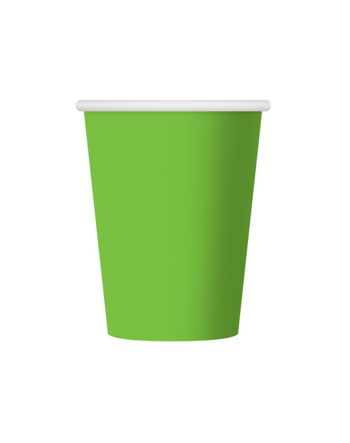 Kubeczki papierowe jednokolorowe pistacjowe 270ml 6szt. PF-KJP główny