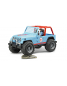 Jeep Cros Country Racer niebieski z figurką 02541 BRUDER - nr 4
