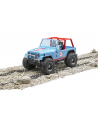 Jeep Cros Country Racer niebieski z figurką 02541 BRUDER - nr 5