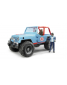 Jeep Cros Country Racer niebieski z figurką 02541 BRUDER - nr 6