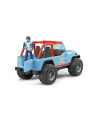 Jeep Cros Country Racer niebieski z figurką 02541 BRUDER - nr 8