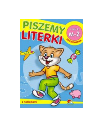 Książeczka Piszemy Literki p20 KRZESIEK 043