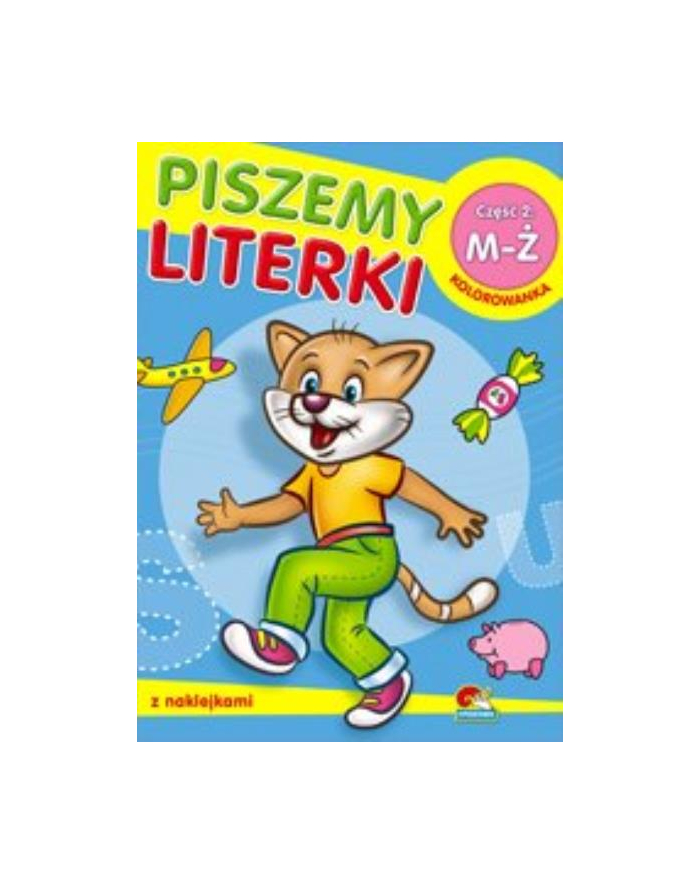 Książeczka Piszemy Literki p20 KRZESIEK 043 główny
