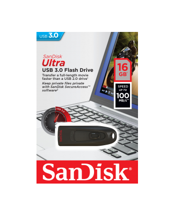Pamięć SanDisk 16GB Ultra USB 3.0 AWA PW