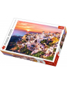 Puzzle 1000el Zachód słońca nad Santorini 10435 Trefl - nr 1