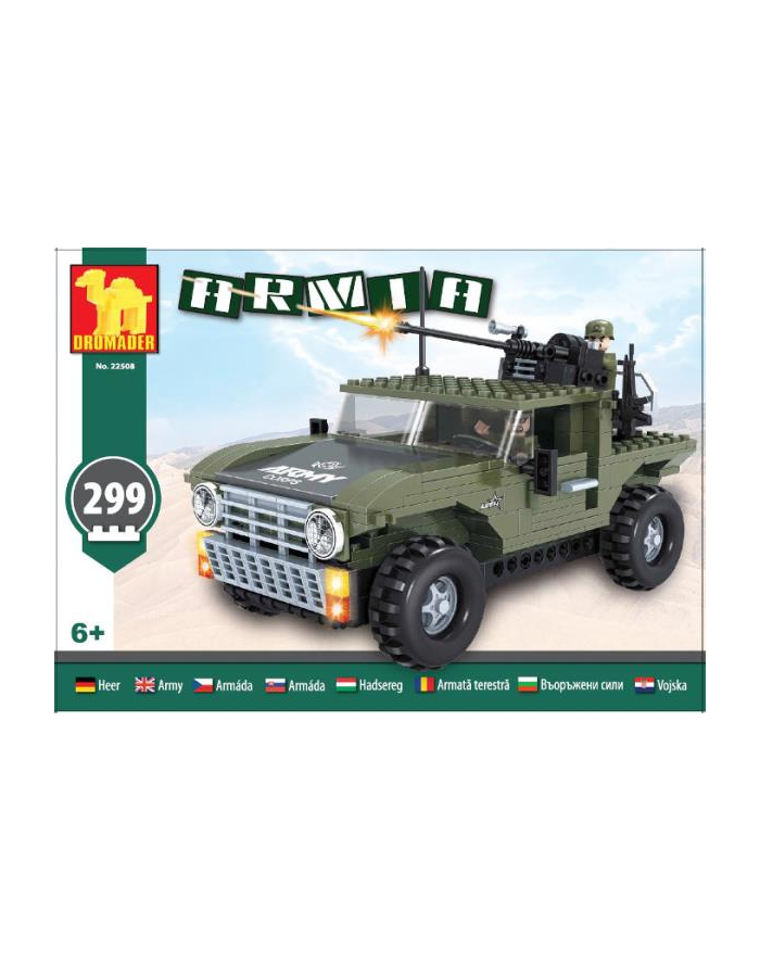 Klocki armia Samochód terenowy 299el. 22508  DROMADER główny