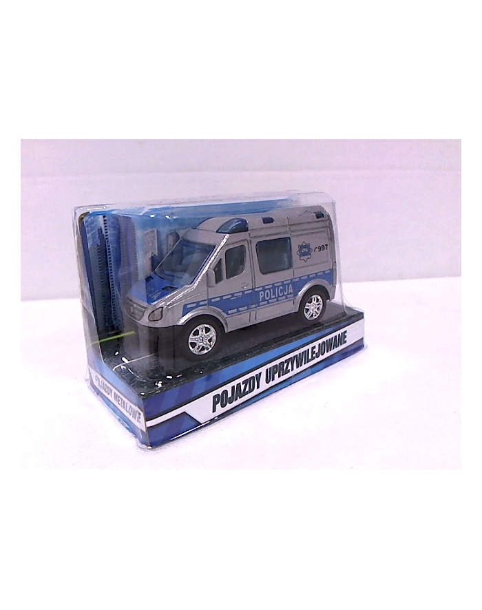 Mini Van Policja 8cm w pud. p24 HIPO główny