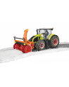 Traktor Claas Axion 950 z pługiem śnieżnym i łańcuchami na kołach 03017 BRUDER - nr 14