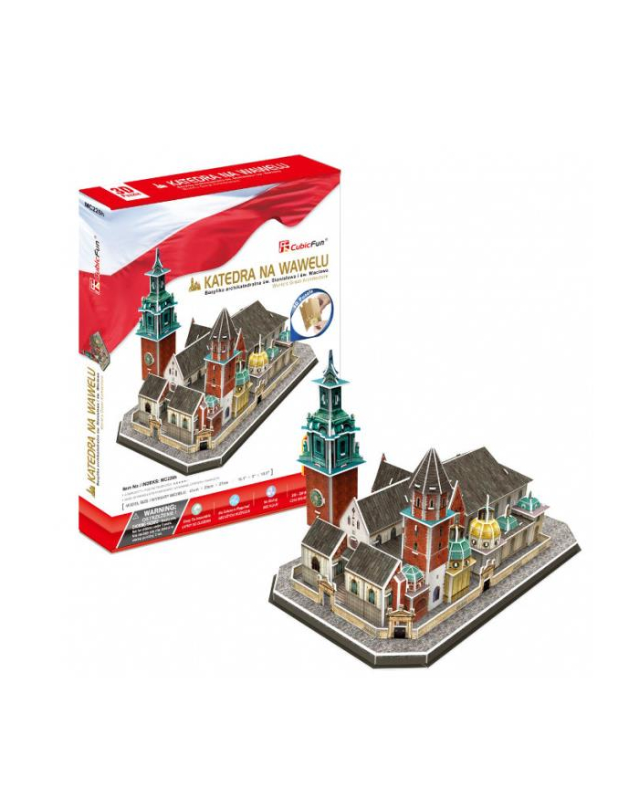 Puzzle 3D Katedra na Wawelu 101el DANTE główny