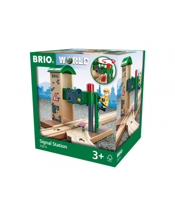 Sygnalizacja kolejowa ze zwrotnicą 33674 TM TOYS nr 1