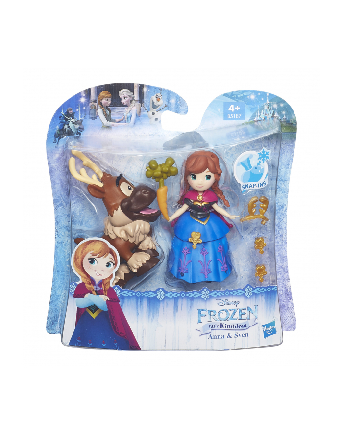 GIRLS FROZEN Mini laleczka z przyjacielem B5185 HASBRO główny