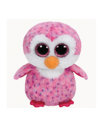 TY BEANIE BOOS GLIDER - pink penguin 15cm 36177