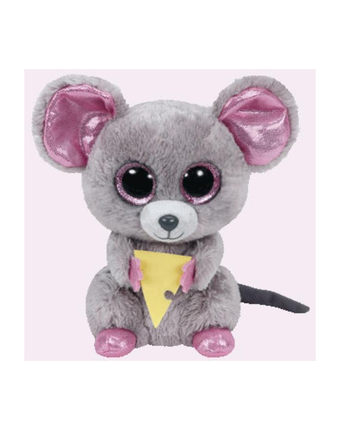 TY BEANIE BOOS SQUEAKER - mouse with cheese 15cm 36192 główny