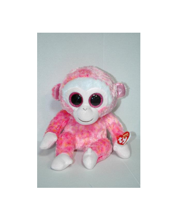 TY BEANIE BOOS RUBY - red/white monkey  24cm 37010