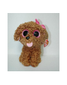 TY BEANIE BOOS MADDIE - brown dog 24cm 37040 - nr 1