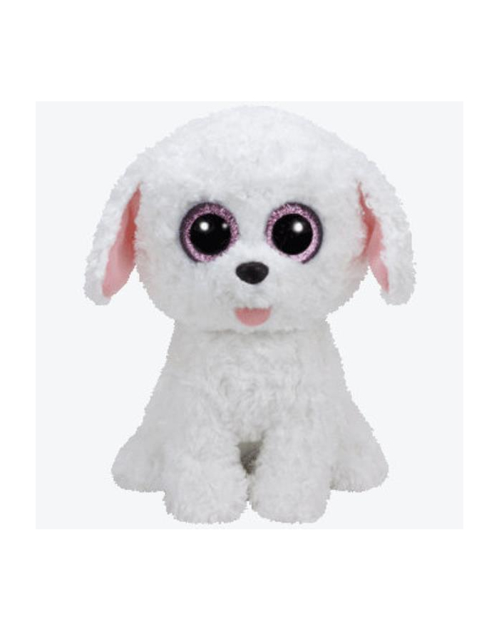 TY BEANIE BOOS PIPPIE - white dog 24cm 37065 główny