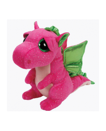 TY BEANIE BOOS DARLA - pink dragon reg 15cm 37173