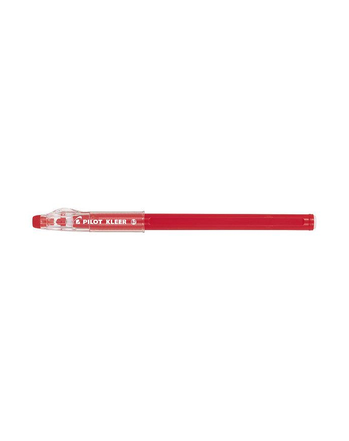 Długopis Pilot żelowy Kleer czerwony wymazywalny jednorazowy główny