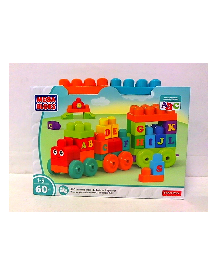 MG MBL Pociąg ABC  DXH35 MATTEL główny