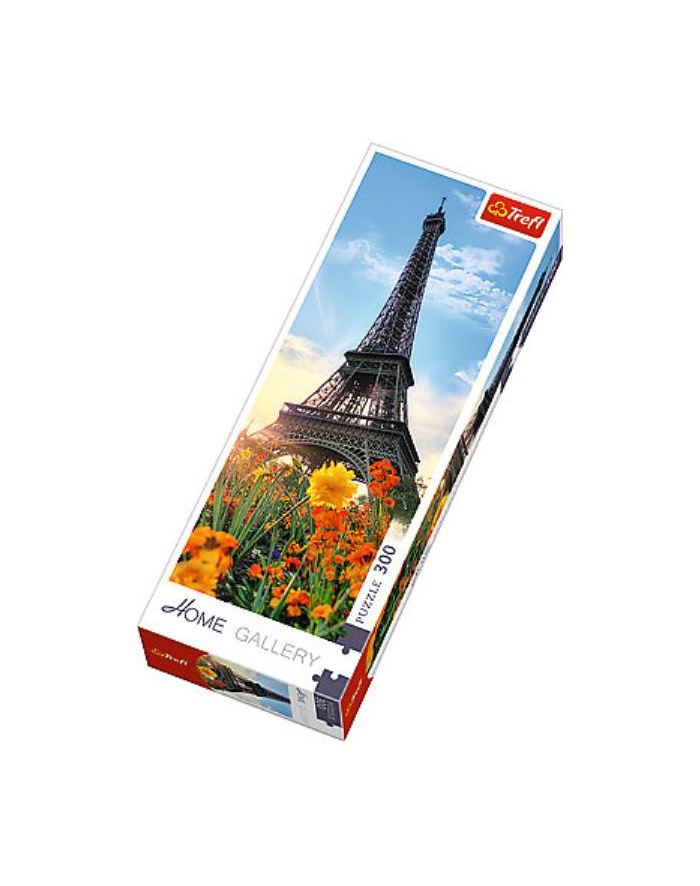 Puzzle 300el Home Gallery - Wieża Eiffela pośród kwiatów 75000 Trefl główny