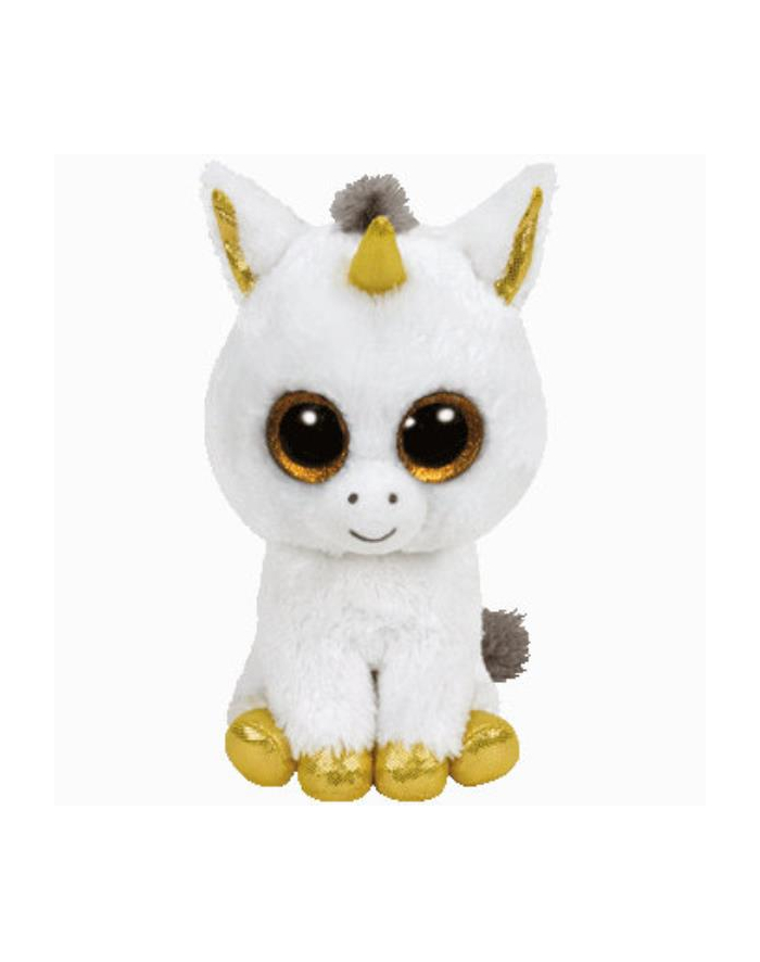 TY BEANIE BOOS PEGASUS - biały jednorożec 24cm 36825 główny