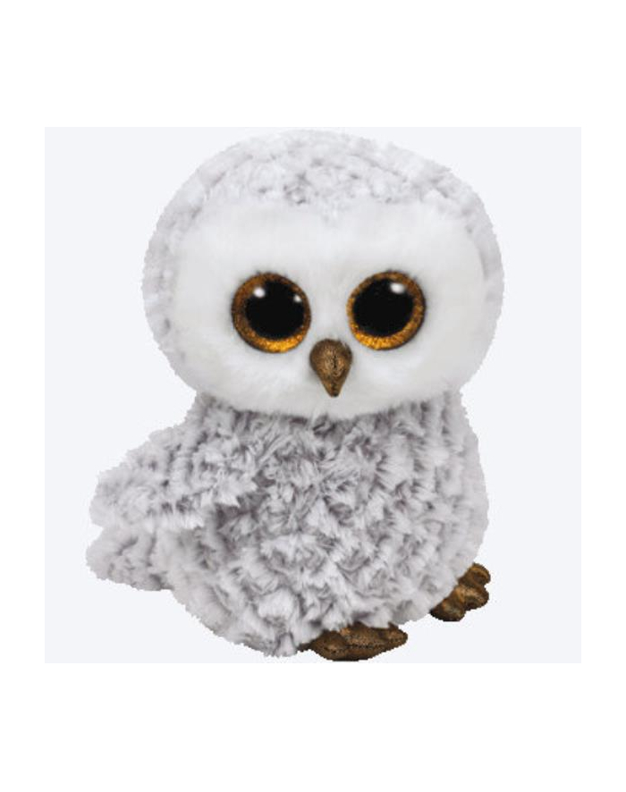 TY BEANIE BOOS OWLETTE - biała sowa średnia 24cm 37086 główny