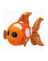 TY BEANIE BOOS SAMI - pomarańczowa ryba 15cm 37176 - nr 1