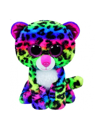 TY BEANIE BOOS DOTTY - wielokolorowy leopard 15cm 37189