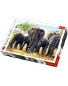 Puzzle 1000el Afrykańskie słonie 10442 Trefl - nr 1