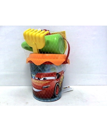 Wiaderko z akcesoriami Cars 16cm 862042 SMOBY
