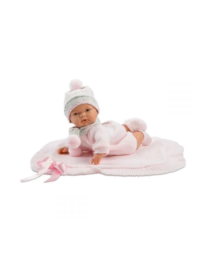 LLORENS Lalka Joelle płacząca z różowym kocykiem 38cm 38938 główny
