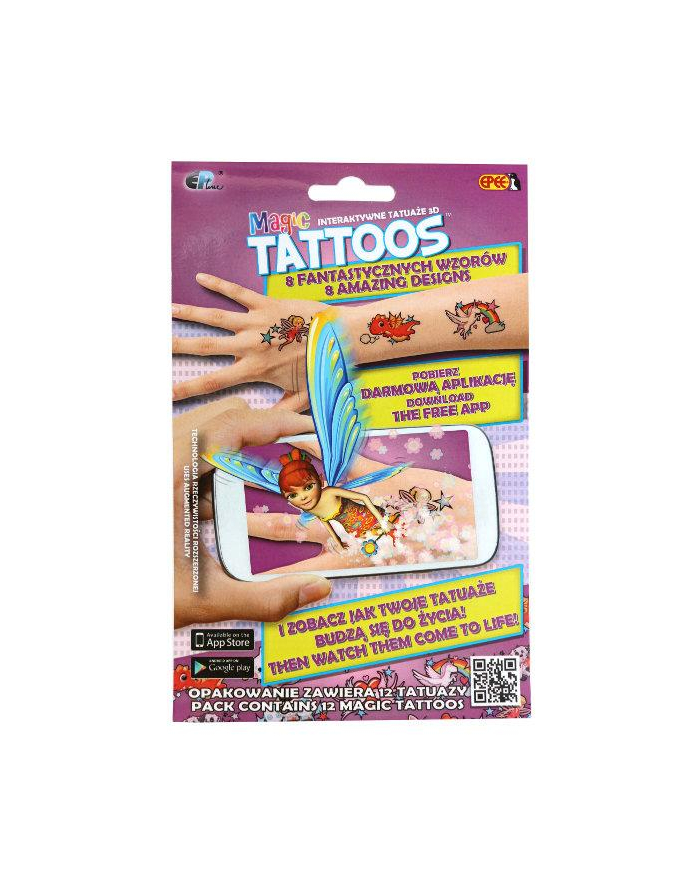 EP Magic Tatts interaktywne tatuaże 3D 02468 główny