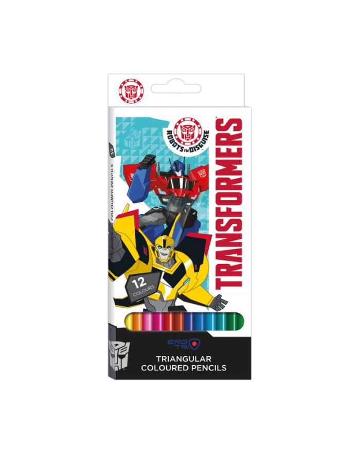 Kredki BAMBINO 12 kol. 18cm pud. Transformers Cabg MAJEWSKI główny