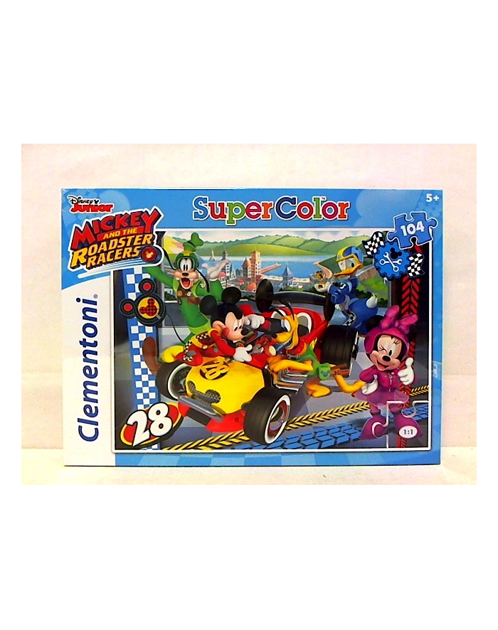 Clementoni Puzzle 104el Mickey Roadster Racers 27984 główny